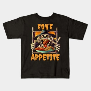 Bone appetite Halloween Kids T-Shirt